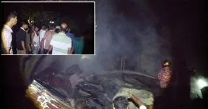 মিরসরাইয়ে আগুনে পুড়ল ৩ ভাইয়ের ঘর, ৫ লাখ টাকার ক্ষতি