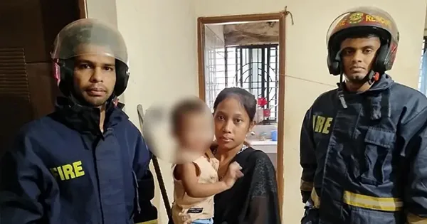 দৈনিক পূর্বকোণ - চট্টগ্রামের দৈনিক দরজায় ছিটকিনি দিয়ে ঘরে আটকা পড়া ২২ মাসের শিশু উদ্ধার