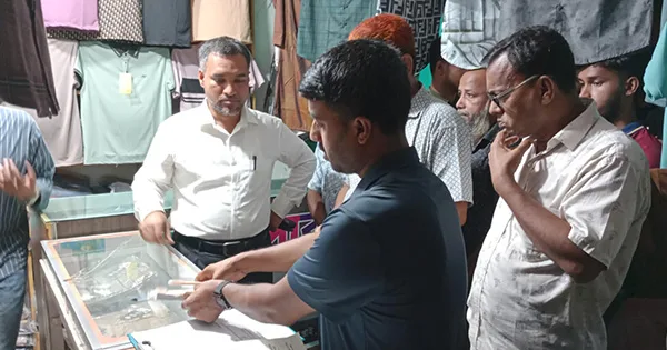 দৈনিক পূর্বকোণ - চট্টগ্রামের দৈনিক কাপ্তাই নতুন বাজারের জেন্টস ফ্যাশনকে দশ হাজার টাকা জরিমানা