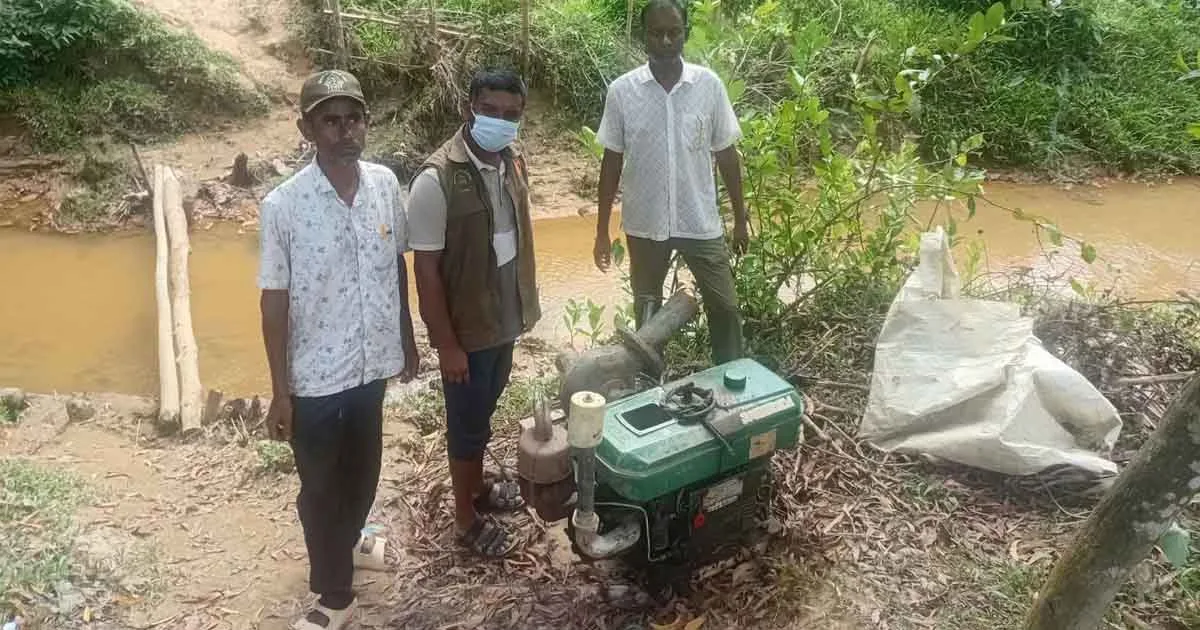 দৈনিক পূর্বকোণ - চট্টগ্রামের দৈনিক বাঁশখালীতে অবৈধভাবে বালু উত্তোলন, মেশিন ও পাইপ জব্দ