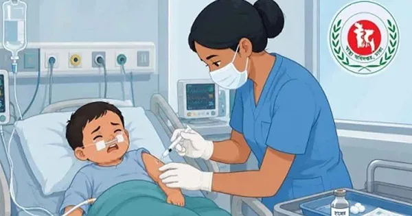 দৈনিক পূর্বকোণ - চট্টগ্রামের দৈনিক ২৪ ঘণ্টায় হামের উপসর্গে ৫ শিশুর মৃত্যু