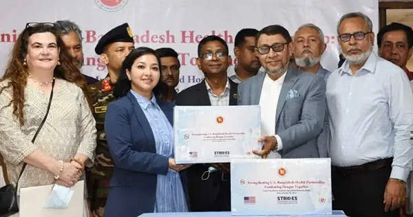 দৈনিক পূর্বকোণ - চট্টগ্রামের দৈনিক ডেঙ্গু মোকাবিলায় বাংলাদেশকে ৫ লাখ কিট দিলো যুক্তরাষ্ট্র