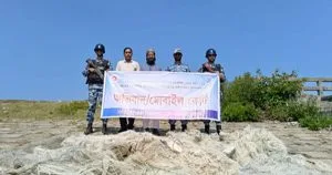 মিরসরাইয়ে ১০ হাজার মিটার অবৈধ কারেন্ট জাল জব্দ