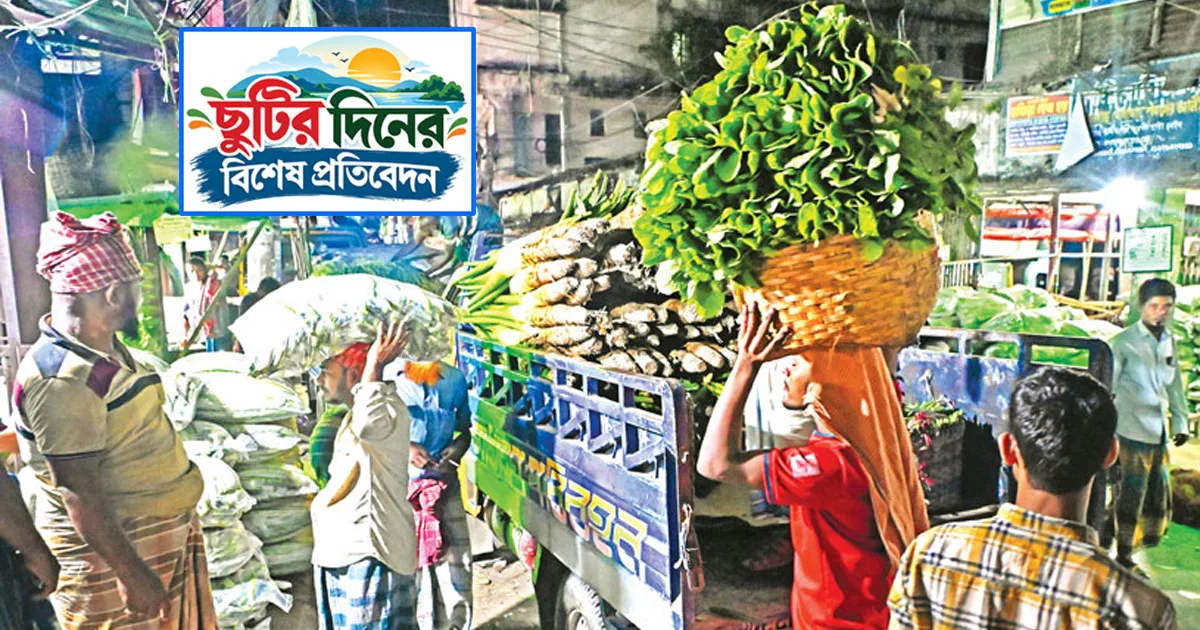 দৈনিক পূর্বকোণ - চট্টগ্রামের দৈনিক ঘুমন্ত নগরে জেগে থাকে রিয়াজউদ্দিন বাজার